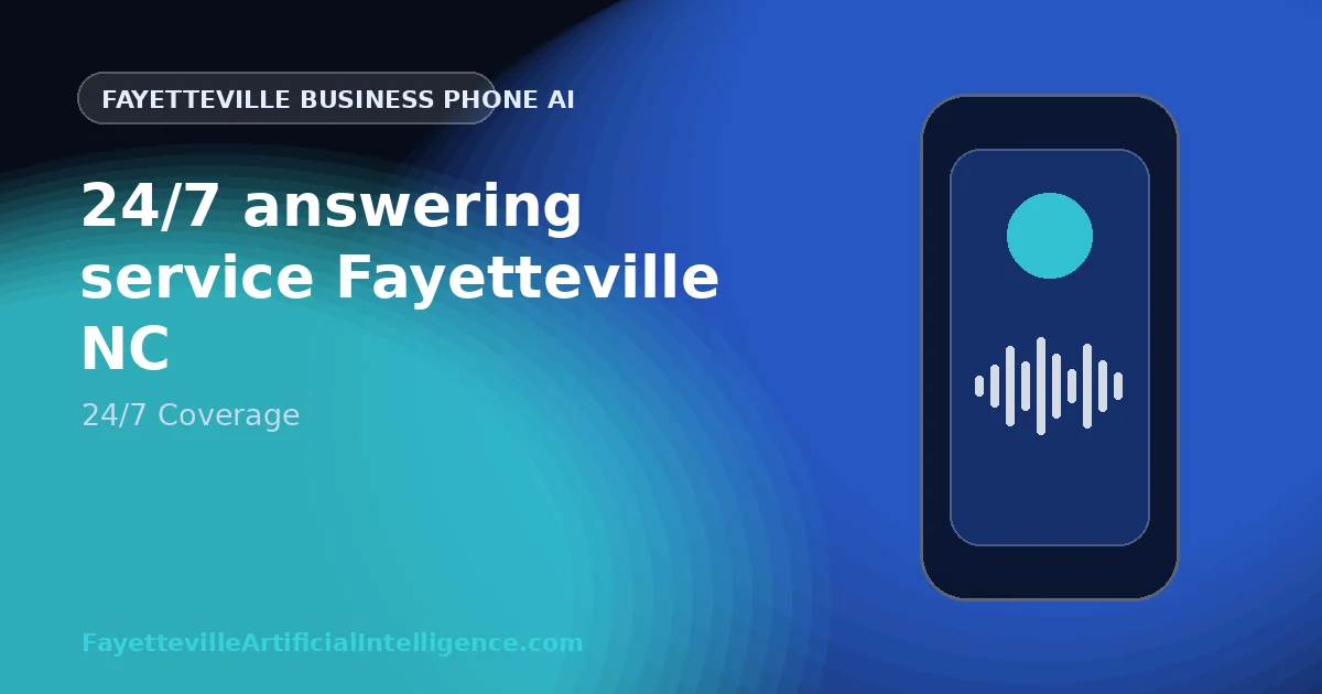 24/7 Answering Service Fayetteville NC: A Business Continuity Plan for Every Call