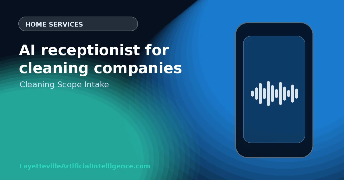 AI for Cleaning Companies: Fill Recurring Routes With Phone and Website Booking