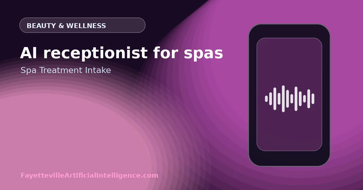 AI Receptionist for Spas: Guide Treatment Questions Without Crossing Safety Boundaries