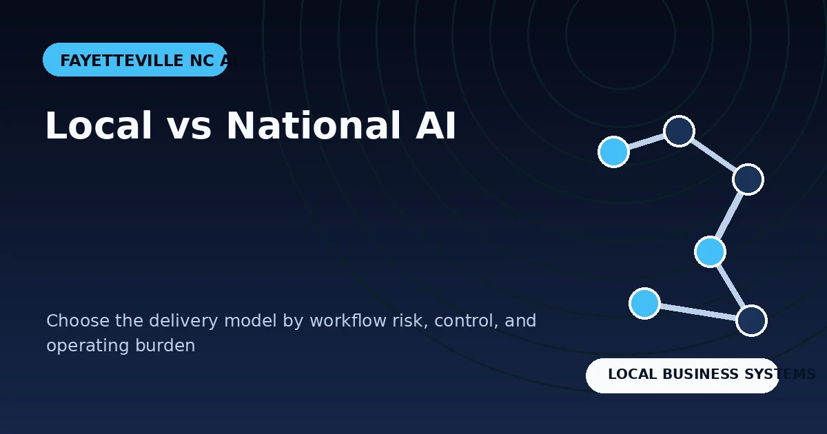 Best AI Company in Fayetteville NC: Local Partner vs Platform vs Freelancer