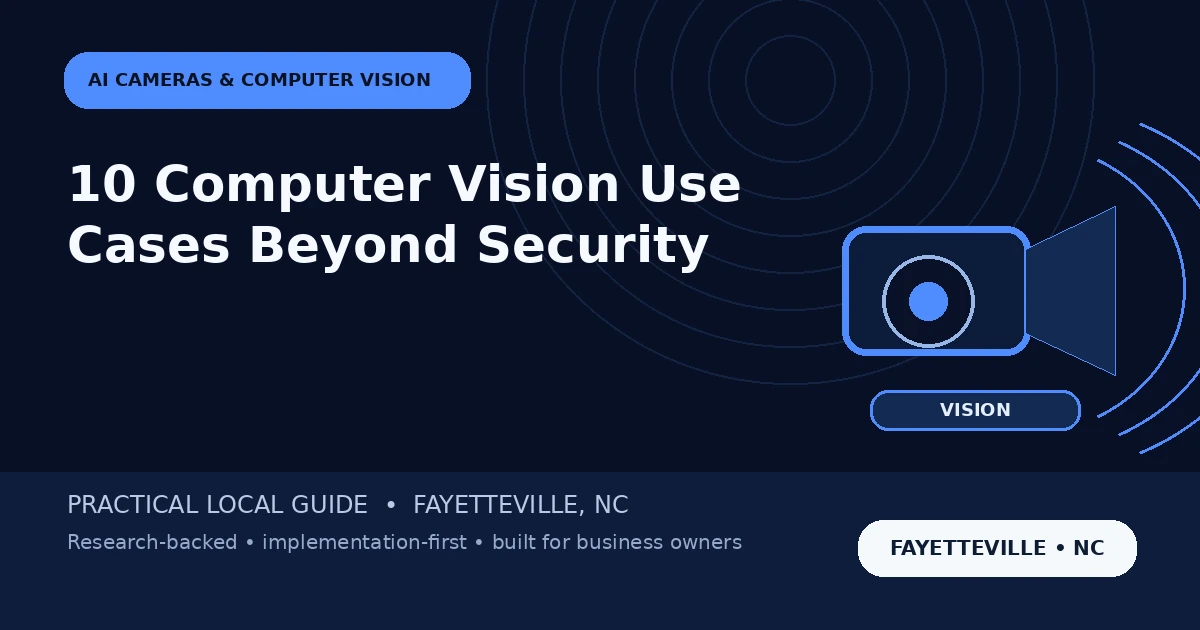 Computer Vision Fayetteville NC: 10 Business Use Cases Beyond Security