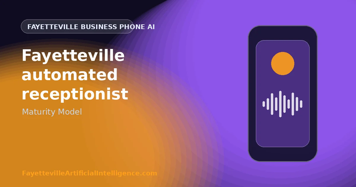 Fayetteville Automated Receptionist: A Five-Level Maturity Model for Growing Businesses