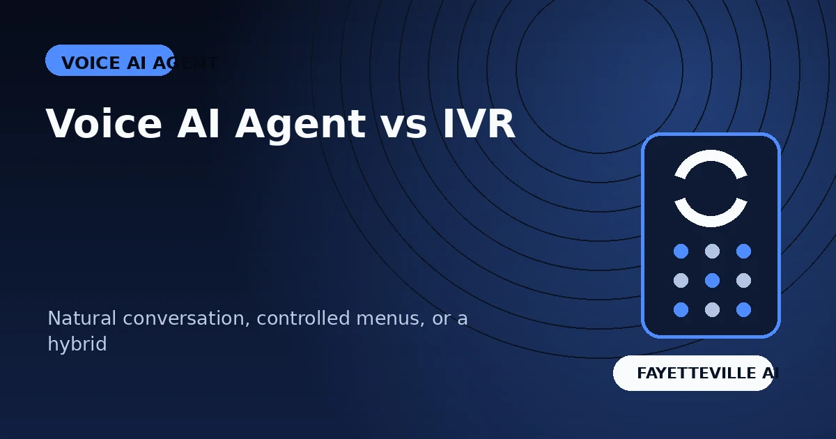 Voice AI Agent vs. IVR: Which Phone Experience Fits a Local Business?